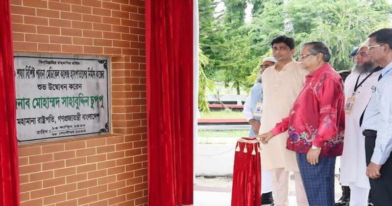 President lays foundation stone of 500-bed Pabna Medical College Hospital