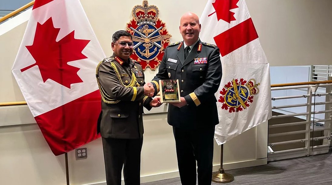 Army Chief returns home after visiting USA, Canada