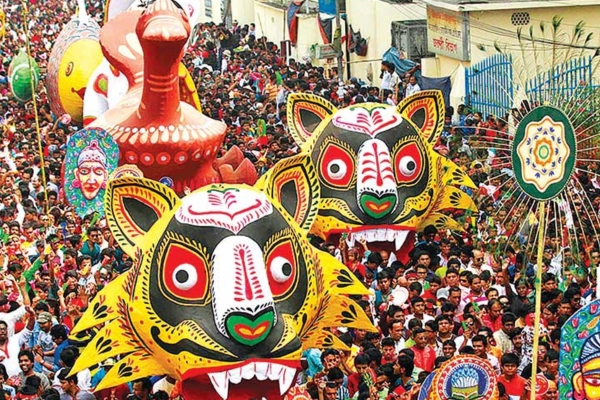 The name of the Mongol Shobhajatra has been changed