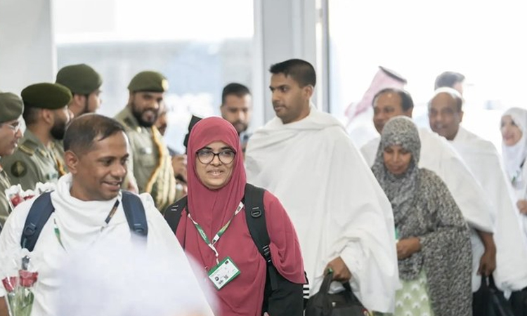8,606 Hajj pilgrims return home so far from Saudi Arabia 