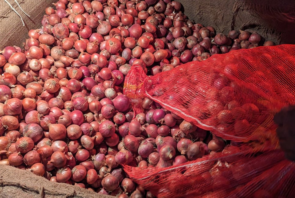 Prices drop by Tk10/kg in 3 days at wholesale level as Indian onions arrive